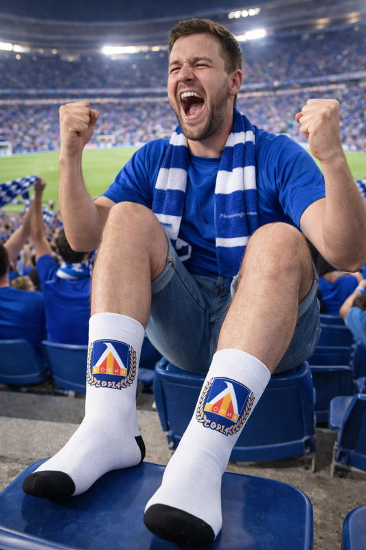 Персонализирани футболни чорапи - с твоя отбор и име